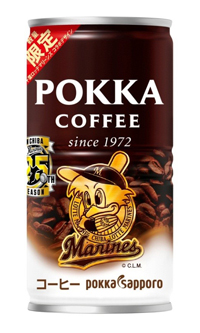 ポッカコーヒーオリジナル 千葉ロッテマリーンズ190g缶
