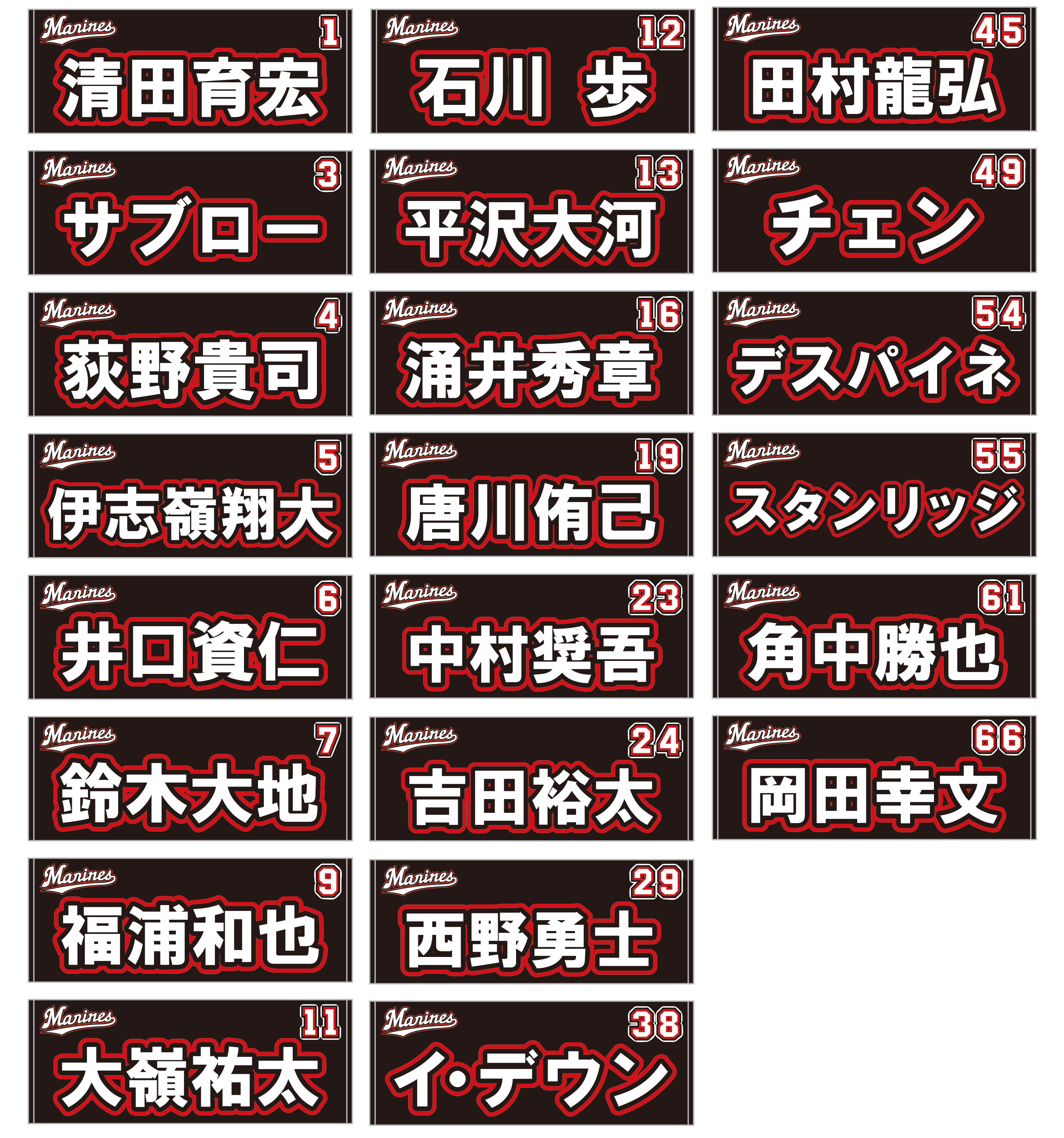 4/19(火)~21(木)福岡ソフトバンク戦 新グッズ発売情報!! - 千葉ロッテ