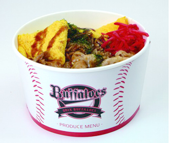 糸井嘉男選手プロデュース「思い出のオムそばめし～パワフルアレンジ」