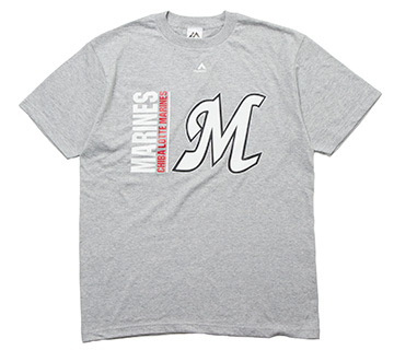 Majestic社】千葉ロッテマリーンズ スタジャン 寝っ転が Mサイズ