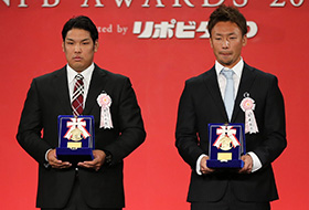 井上選手・金森投手