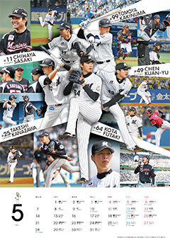 千葉ロッテマリーンズ 2018オフィシャルカレンダー