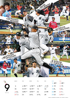 千葉ロッテマリーンズ 2018オフィシャルカレンダー