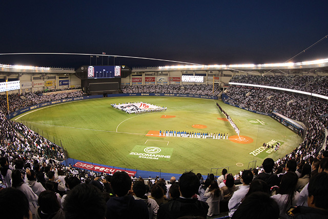 開幕戦セレモニーイメージ