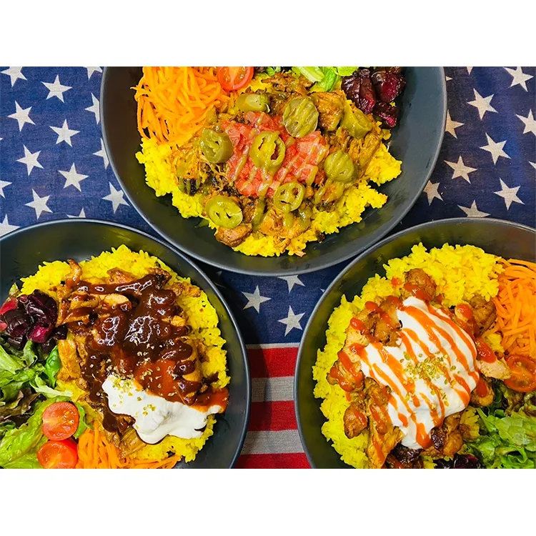 CHICKEN Over rice