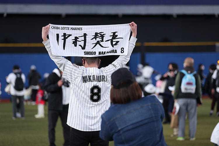 ちば興銀プレゼンツ TEAM26試合後グラウンドウォーク