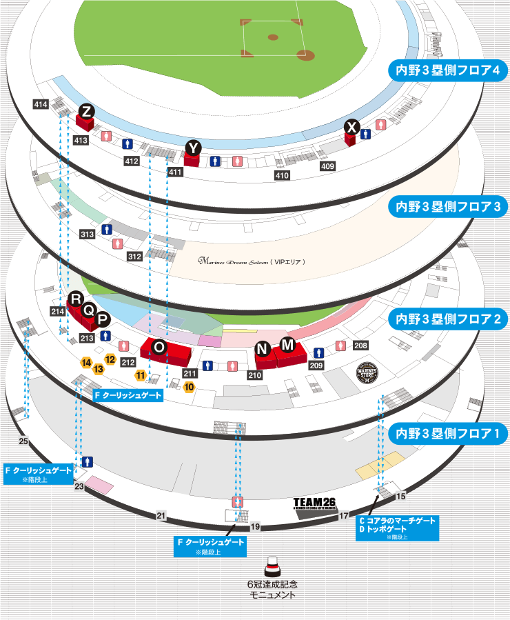 3塁側MAP