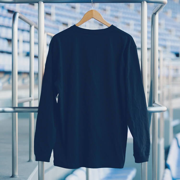 長袖Tシャツ(シンプル)ブラック