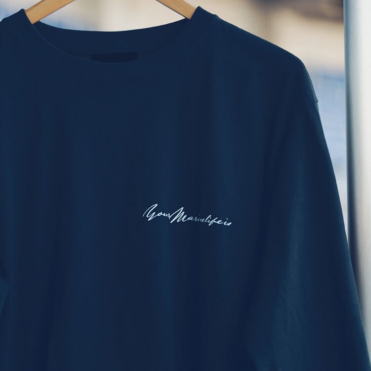 長袖Tシャツ(シンプル)ブラック