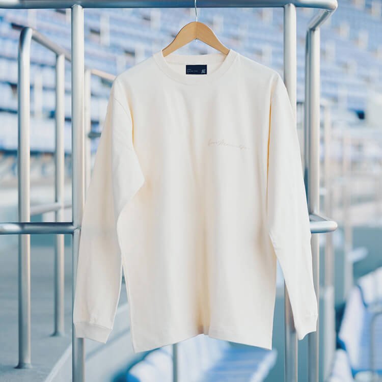 長袖Tシャツ(シンプル)ナチュラル