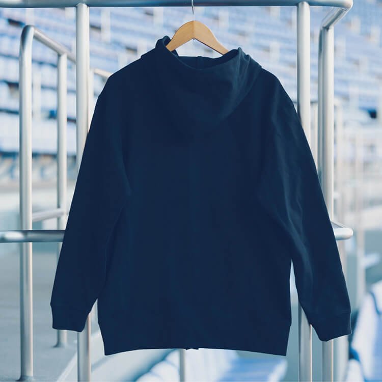 パーカー(ZIP)ブラック