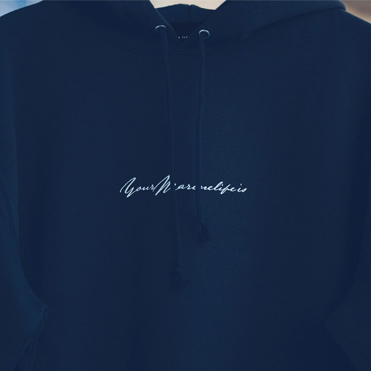 パーカー(かぶり)ブラック