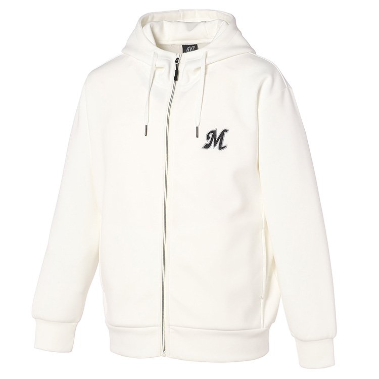 ダンボールニット ZIPパーカー(Mロゴ)