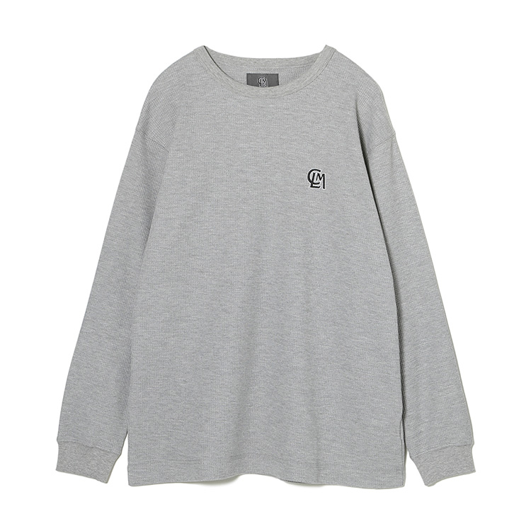 ワッフルクルーネック(CLM)