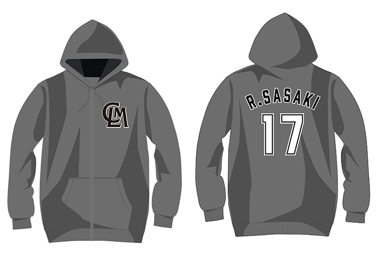 ジップパーカー