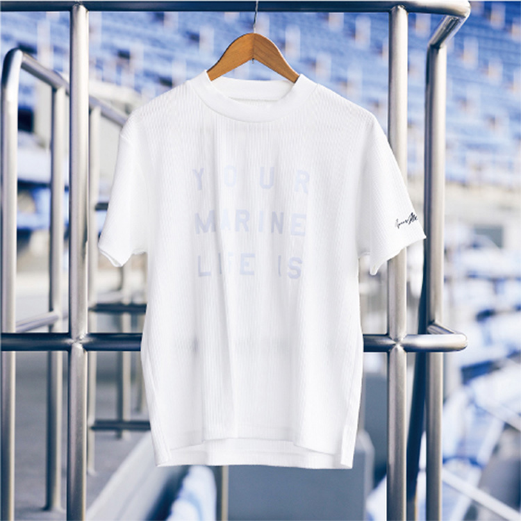 モックネックTシャツ