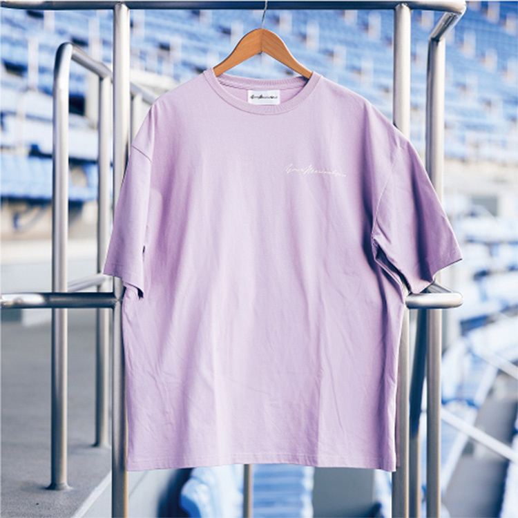 ビックシルエット 胸ロゴTシャツ