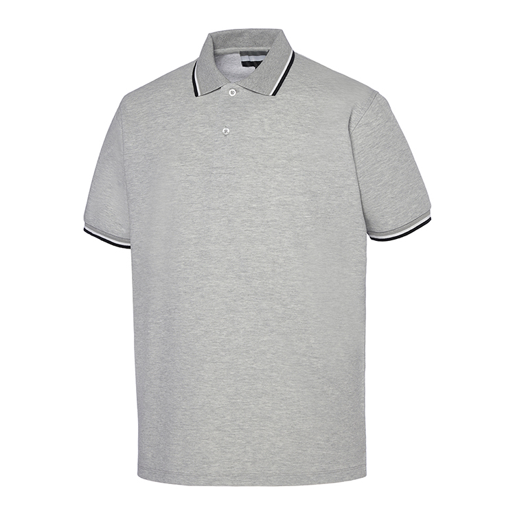 BELIEF LIFE 衿袖ラインポロシャツ