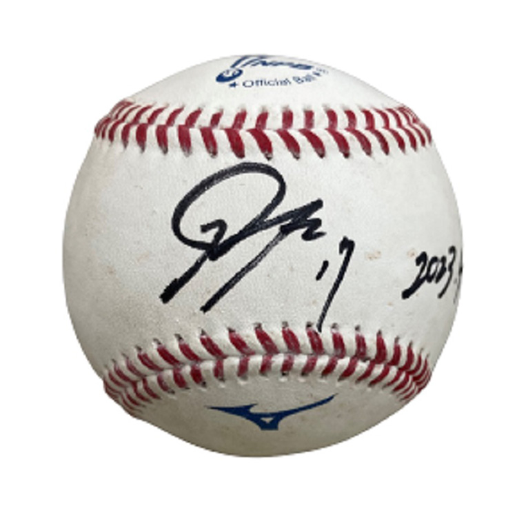 #17佐々木朗希投手ヒーロー試合球(2023.4.21)