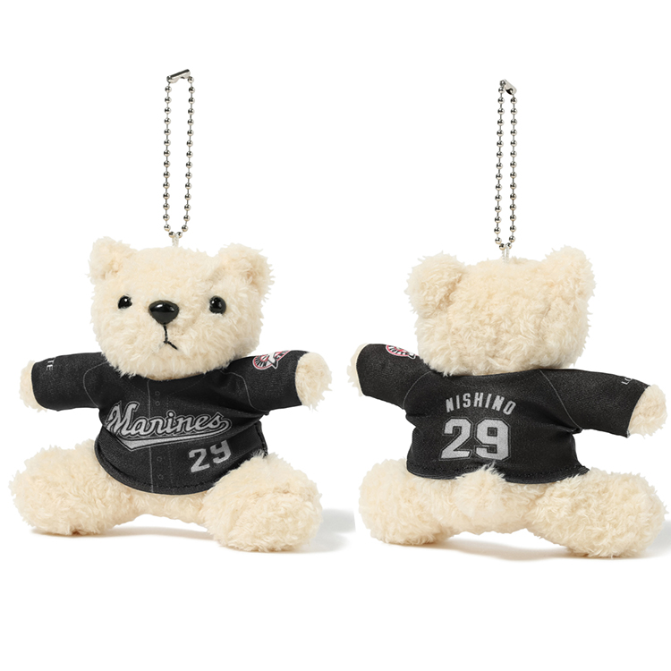 ユニホームベアキーホルダー