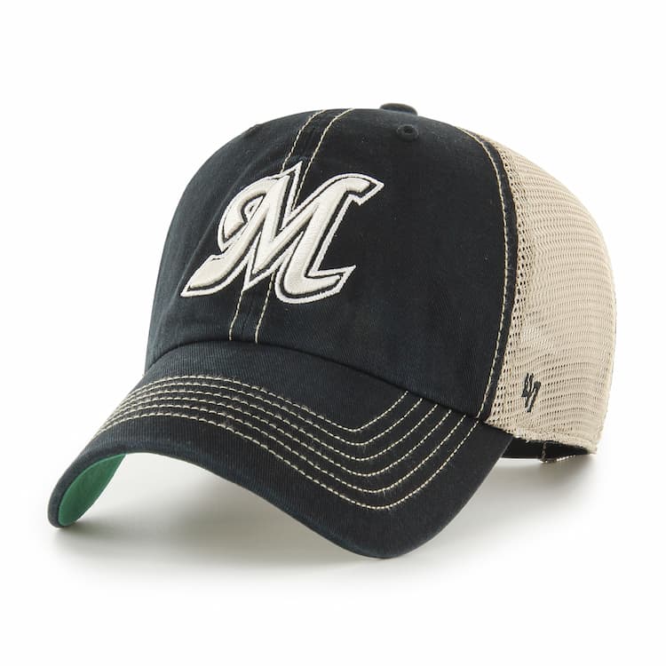 Marines トラウラー メッシュ '47 CLEAN UP ブラック x ナチュラル