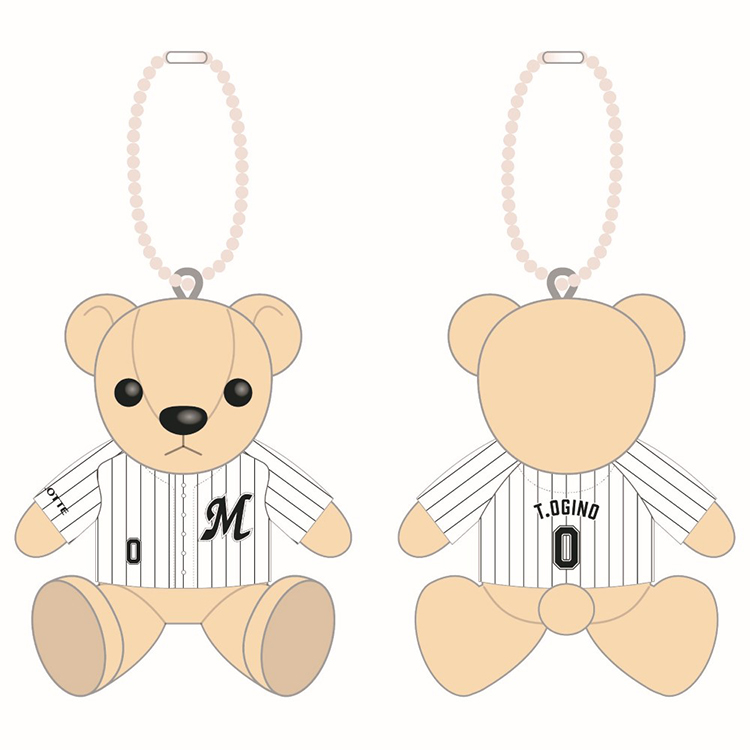 ユニホームベアキーホルダー