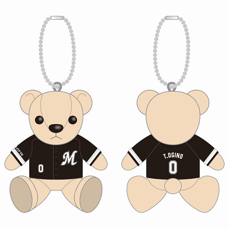 ユニホームベアキーホルダー