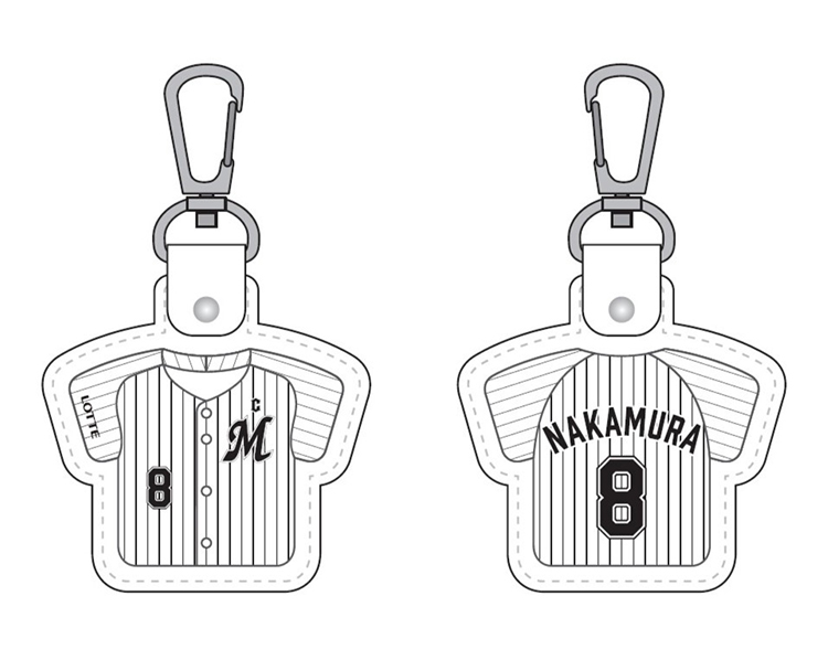 本革製ユニホームキーホルダー