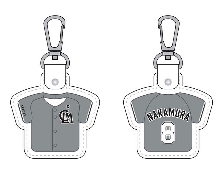 本革製ユニホームキーホルダー