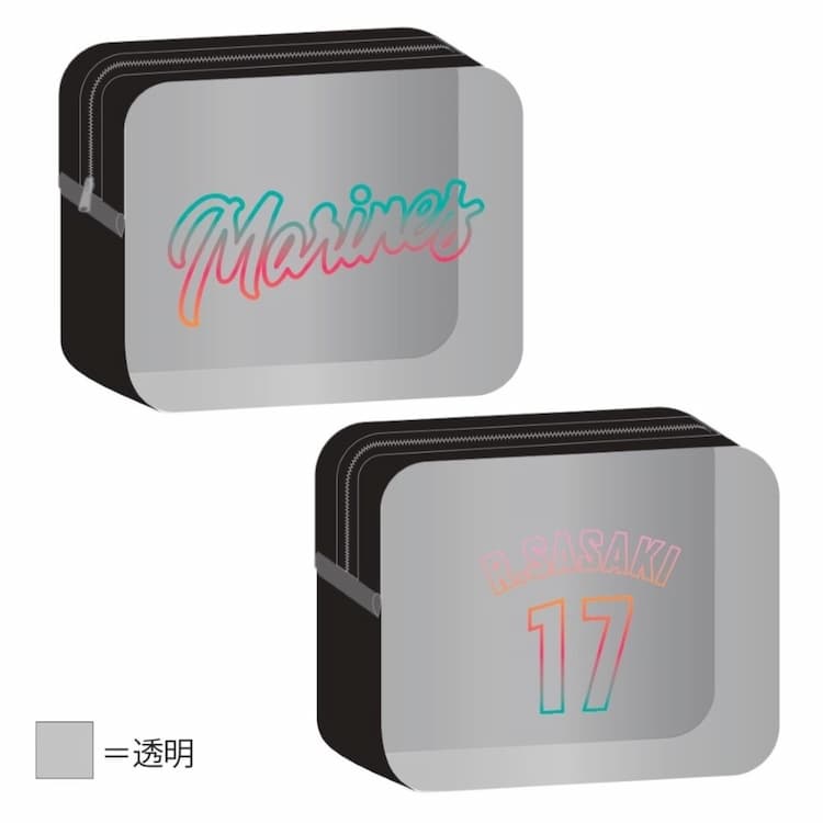 クリアビニールポーチ