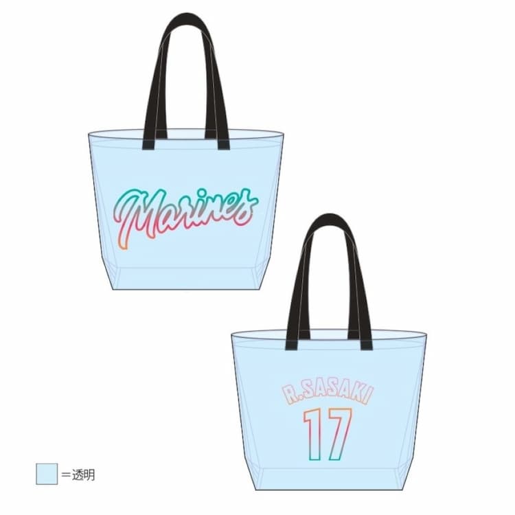 クリアビニールトートバッグ