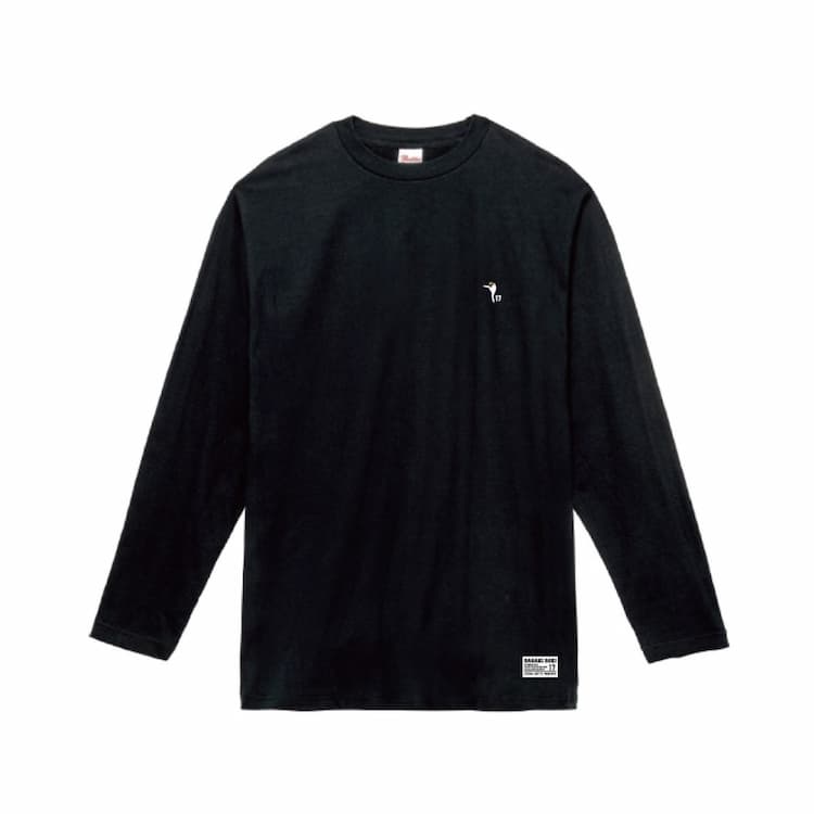 長袖Tシャツ ブラック