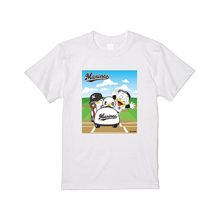 Tシャツ(リリーフカー) ホワイト