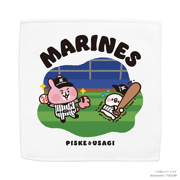 ハイブリッドハンドタオル ピスケ&うさぎ