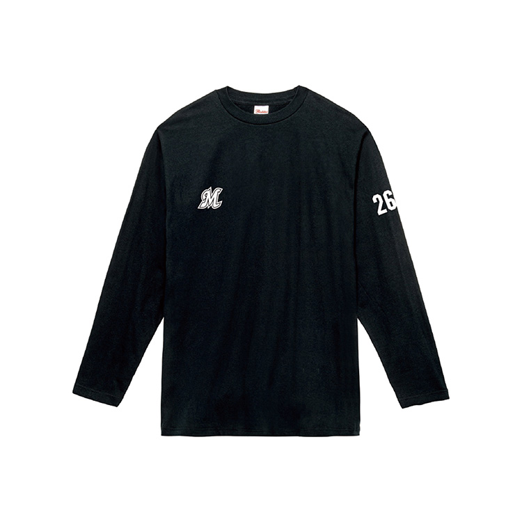 長袖Tシャツ ブラック