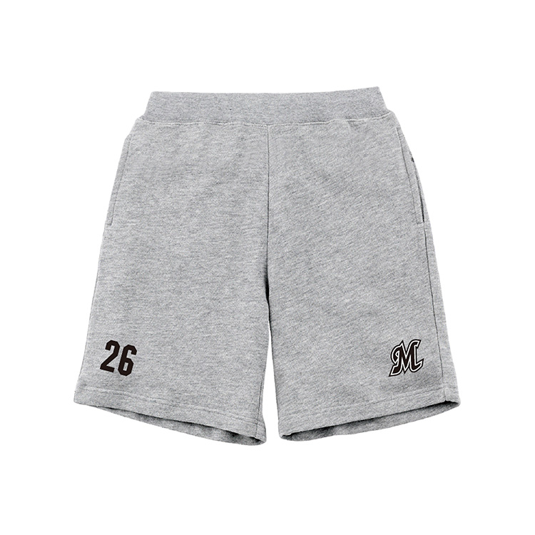 スウェットショーツ 杢グレー