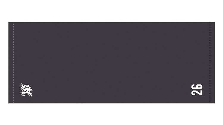 フェイスタオル チャコール