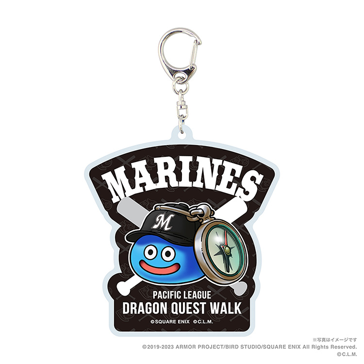 千葉ロッテマリーンズ アクリルキーホルダー