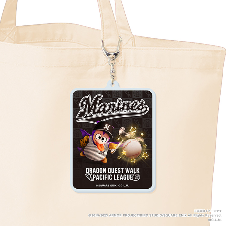 千葉ロッテマリーンズ アクリルキーホルダー