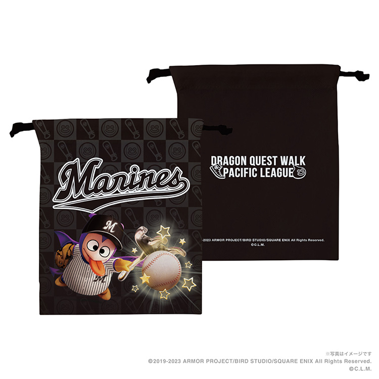 千葉ロッテマリーンズ 巾着(モンスター)