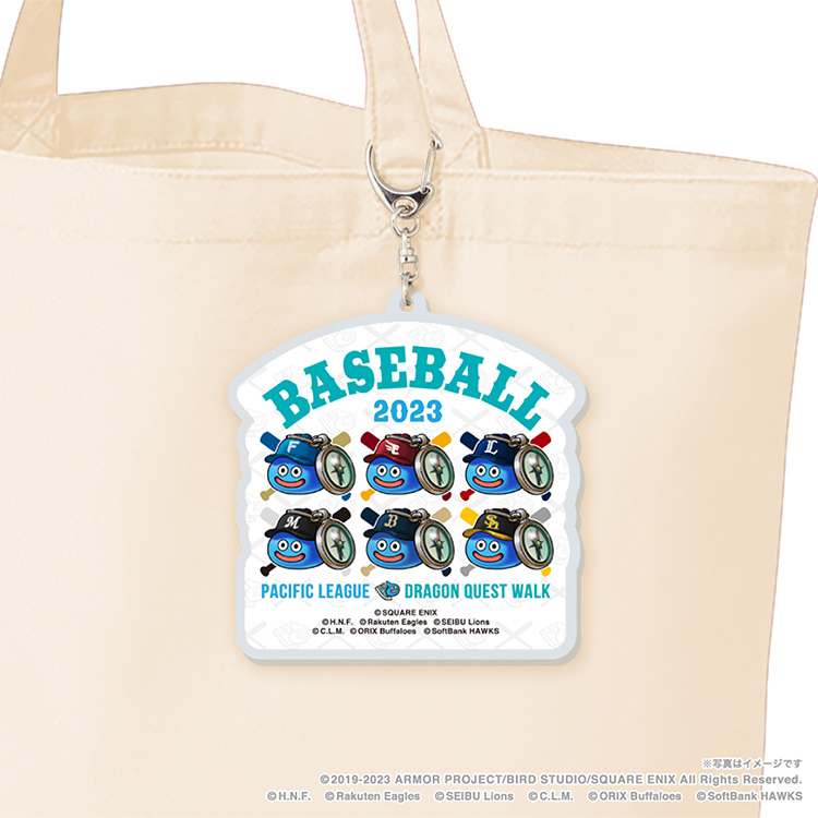 パシフィック・リーグ6球団 アクリルキーホルダー