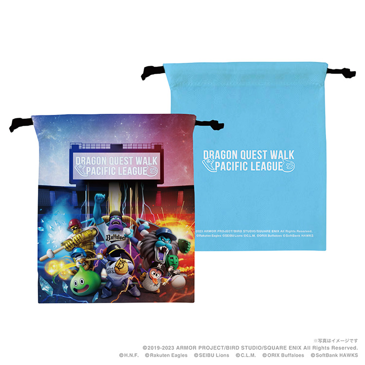 パシフィック・リーグ6球団 巾着(モンスター)