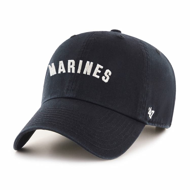 47 Brand - 千葉ロッテ ALL FOR CHIBA &#39;47 PRO モデル ブラック58cm Marines '47 MVP ブラック x ブラックロゴ/マリーンズ