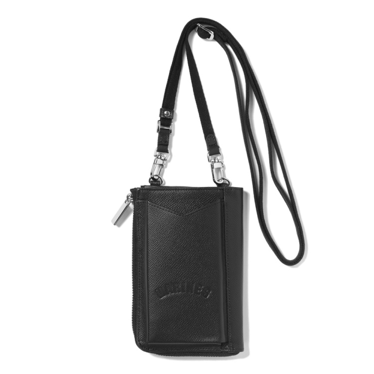 最高級レーザースマホポーチ ブラック