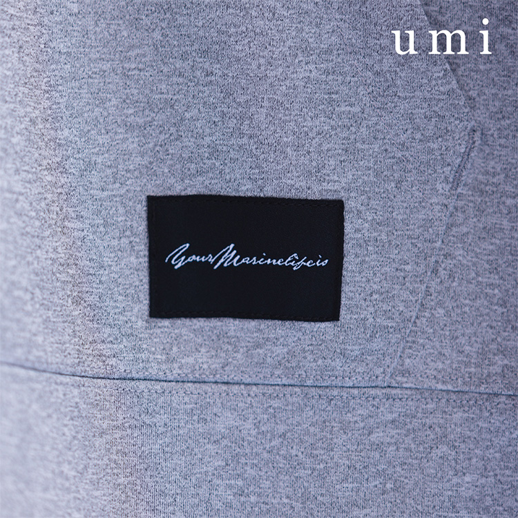 薄手ダンボールニットパーカー