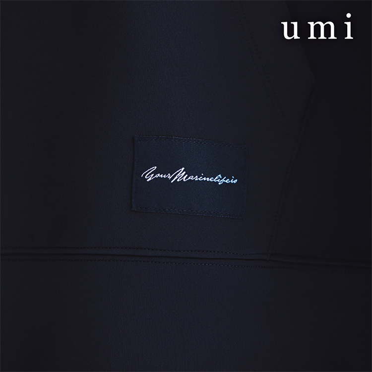 薄手ダンボールニットパーカー