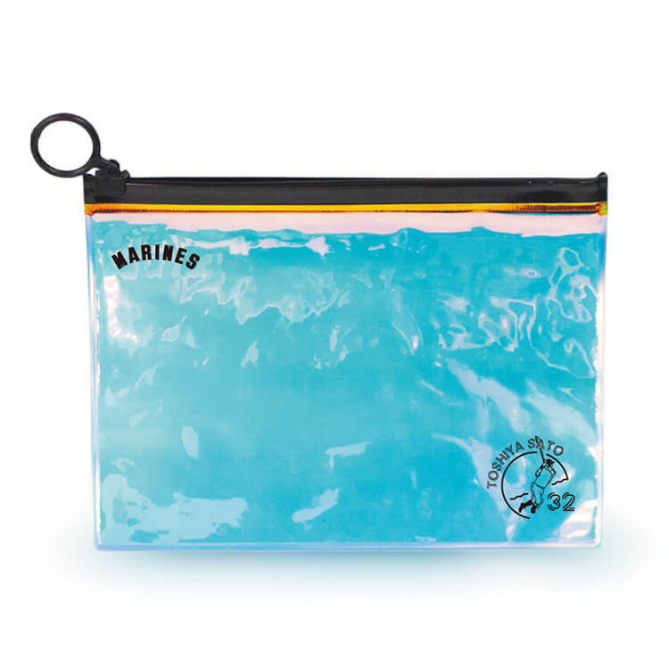 シャイニークリアポーチ