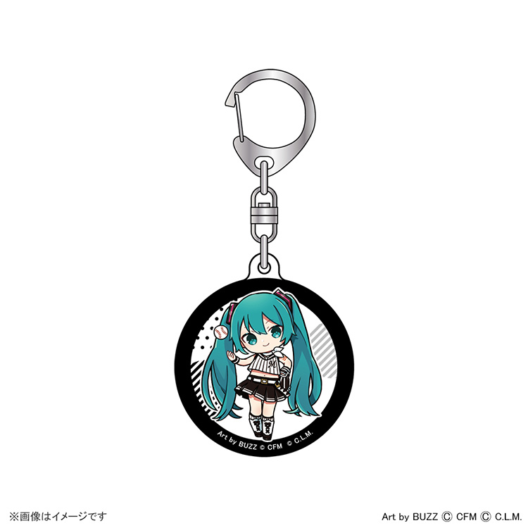 初音ミク/マリーンズ アクリルキーホルダー