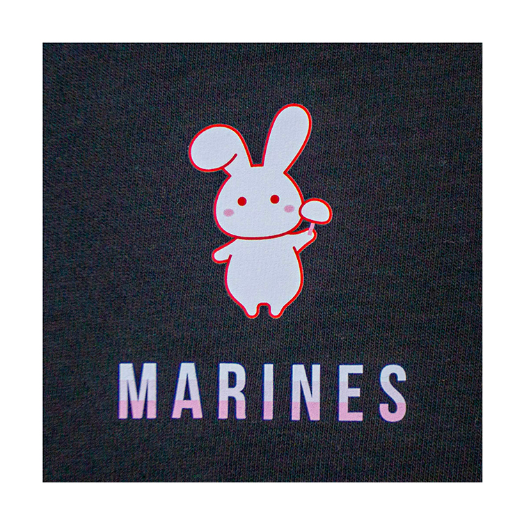 雪見だいふく_TシャツBLK