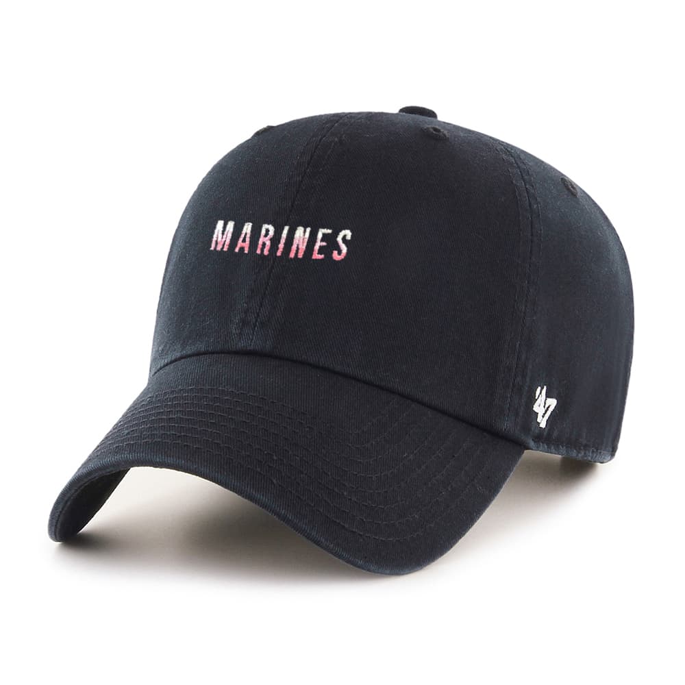 Marines トリコロール x 雪見だいふく '47 CLEAN UP ブラック Front